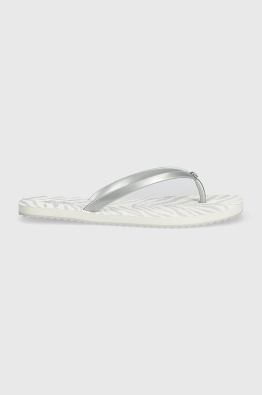 MICHAEL Michael Kors slapi Jinx Flip Flop 40S4JIFA2Q.040 argintiu SS24