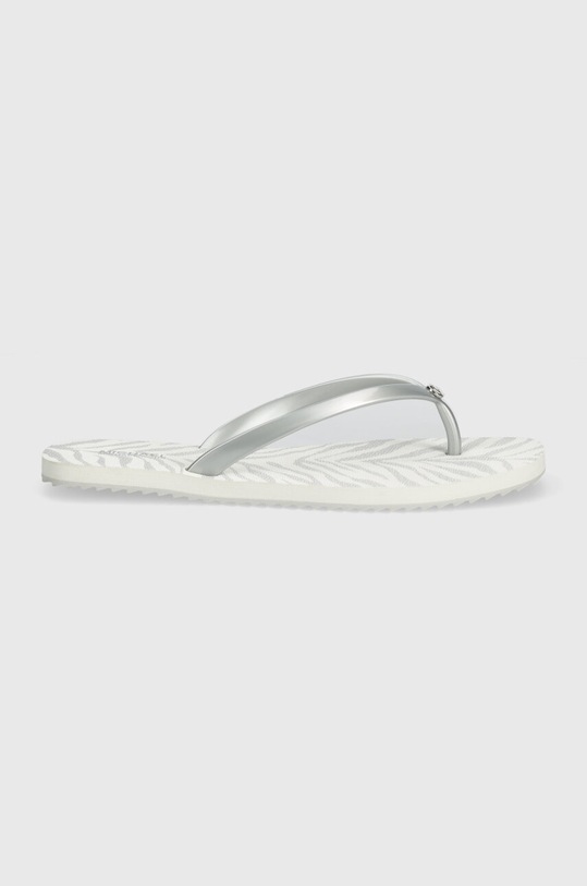 MICHAEL Michael Kors japonki Jinx Flip Flop 40S4JIFA2Q.040 srebrny SS24