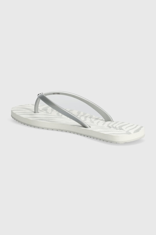 Obuwie MICHAEL Michael Kors japonki Jinx Flip Flop 40S4JIFA2Q.040 srebrny