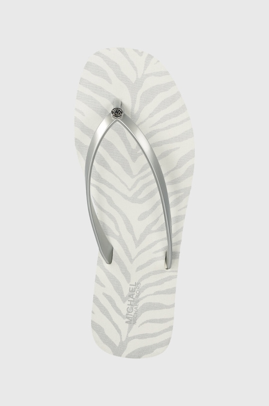 MICHAEL Michael Kors japonki Jinx Flip Flop srebrny 40S4JIFA2Q.040