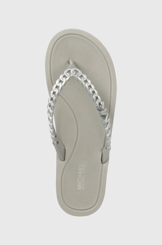 MICHAEL Michael Kors japonki Zaza Flip Flop srebrny 40S4ZAFA2B.040