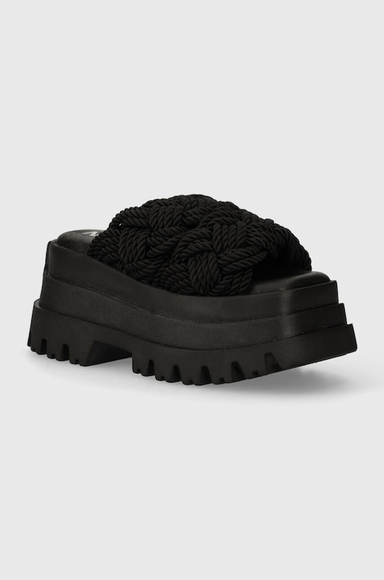 Naked Wolfe papuci Drama platformă negru Drama.Black.Rope