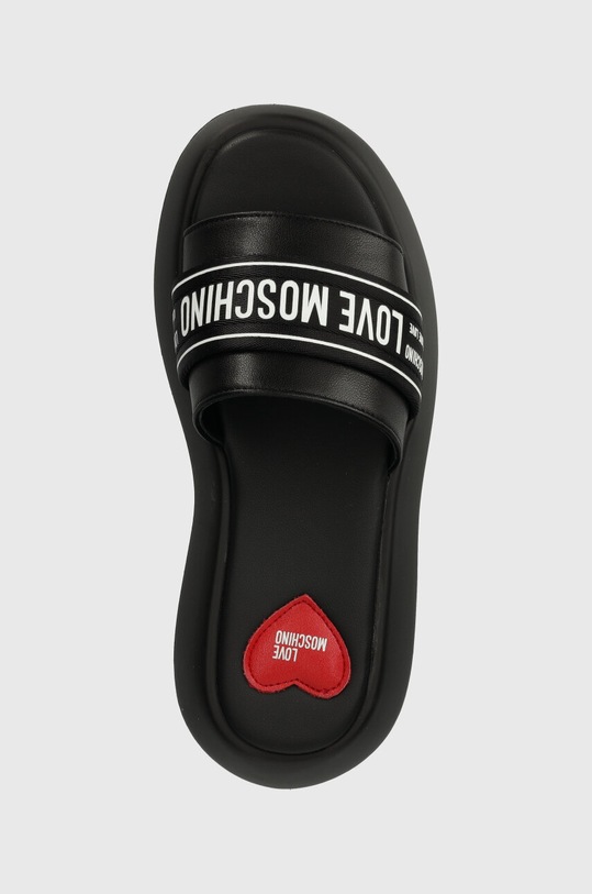 Love Moschino klapki czarny JA28107I0IIX700A