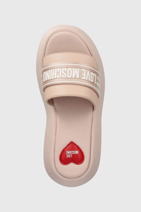Love Moschino klapki różowy JA28107I0IIX760A
