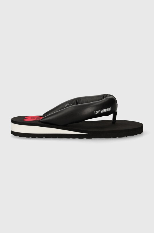 Σαγιονάρες Love Moschino JA28213G0IJM0000 μαύρο SS24
