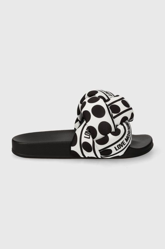 Παντόφλες Love Moschino 0 φλατ μαύρο JA28272G0IIW010A