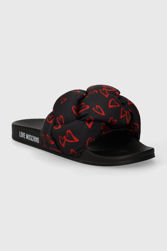 Love Moschino klapki JA28312G0IIW100A czarny SS24