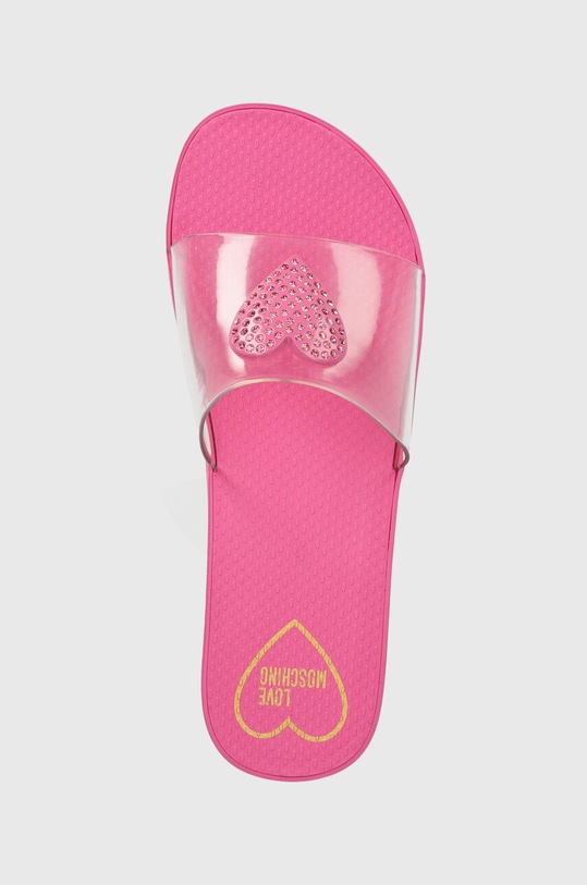 Love Moschino klapki różowy JA28344G0II5260A