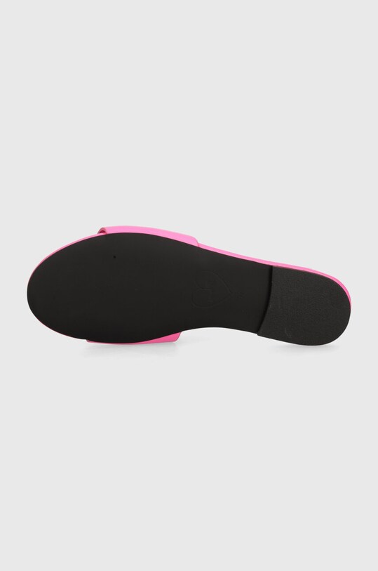 Kožené pantofle Love Moschino JA28431G0IIAX604 růžová