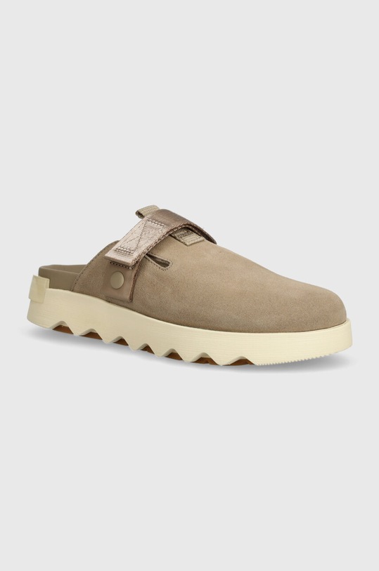 Sorel ciabatte slide in camoscio VIIBE CLOG pelle scamosciata beige 2030521265
