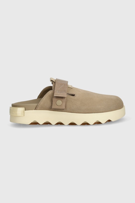 Sorel ciabatte slide in camoscio VIIBE CLOG 2030521265 beige SS24