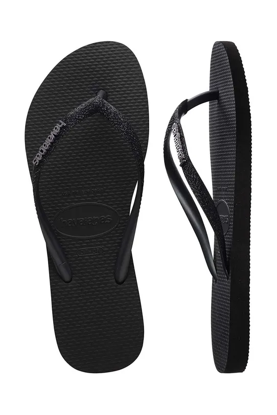 Havaianas flip-flop SLIM GLITTER II 4146975.1069 fekete