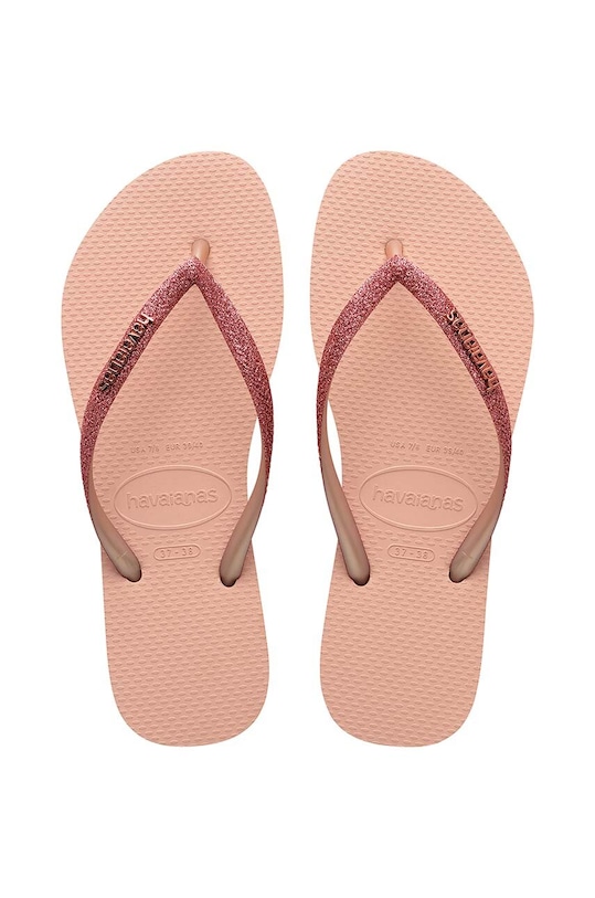 Havaianas slapi SLIM GLITTER II sintetic roz 4146975.9898