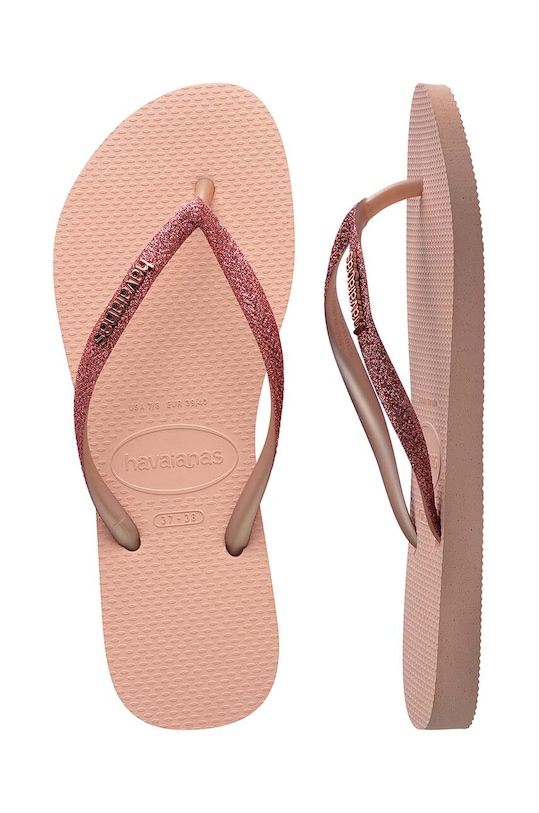 Havaianas slapi SLIM GLITTER II 4146975.9898 roz