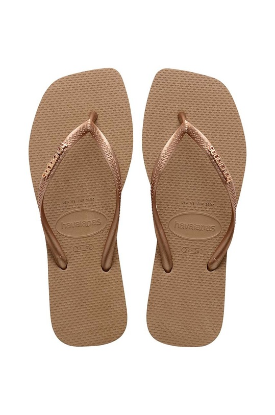 В'єтнамки Havaianas SQUARE LOGO METALLIC віденський золотий 4148257.5282