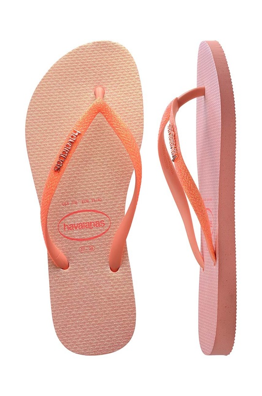 Havaianas infradito SLIM GLITTER IRIDESCENT 4148922.5567 arancione