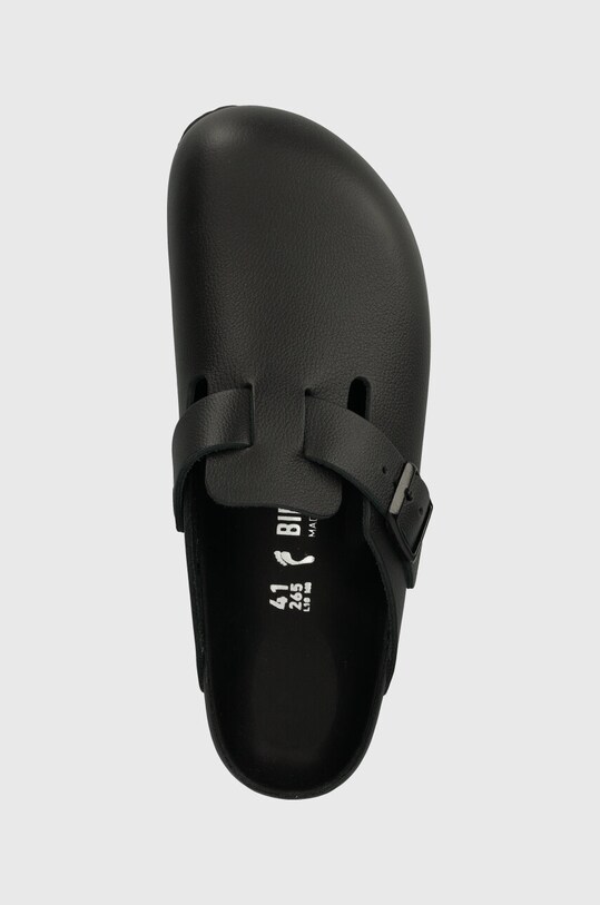 Birkenstock leather sliders Boston black 1026789