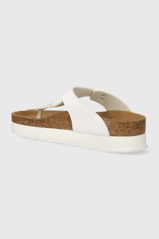 Încălțăminte Birkenstock slapi BIRKENSTOCK X PAPILLIO Gizeh Platform Flex 1027396. alb