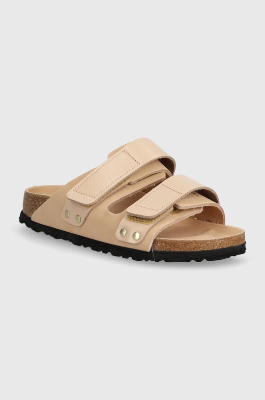 Кожени чехли Birkenstock Uji други бежов 1026544