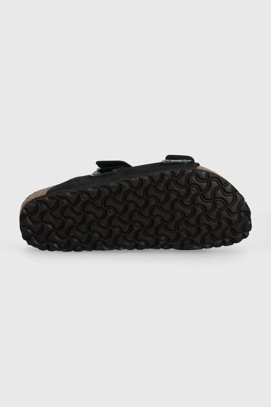 Birkenstock slapi de piele Uji 1026570 negru