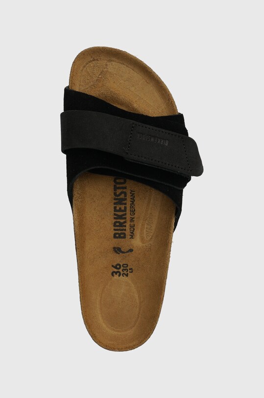 Шкіряні шльопанці Birkenstock Oita чорний 1024200