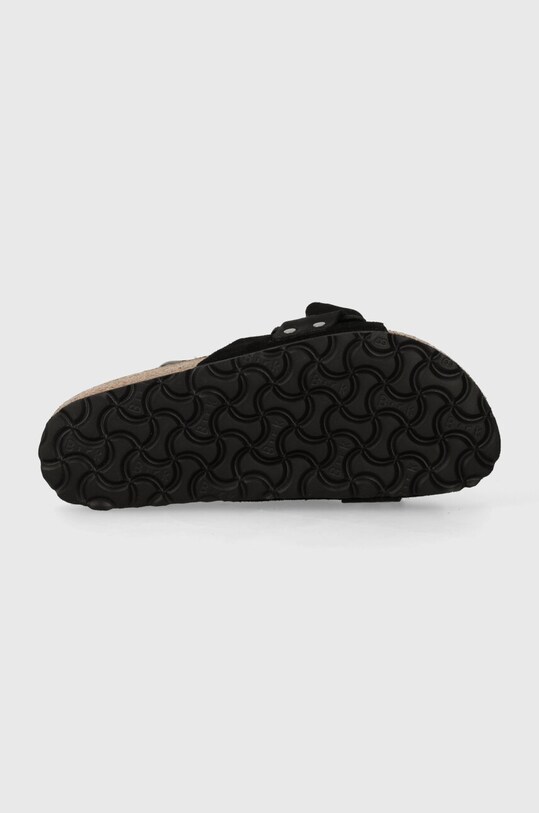 Шкіряні шльопанці Birkenstock Oita 1024200 чорний