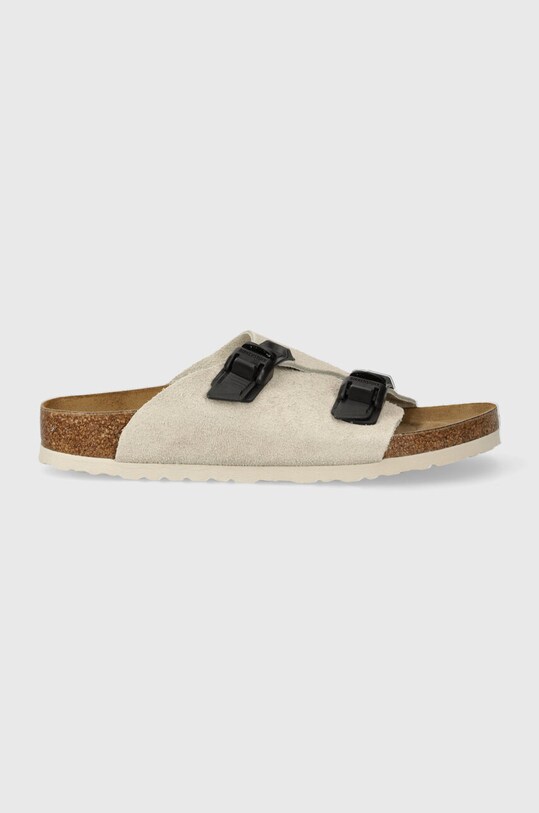 Birkenstock suede sliders Zürich 1026788 beige SS24