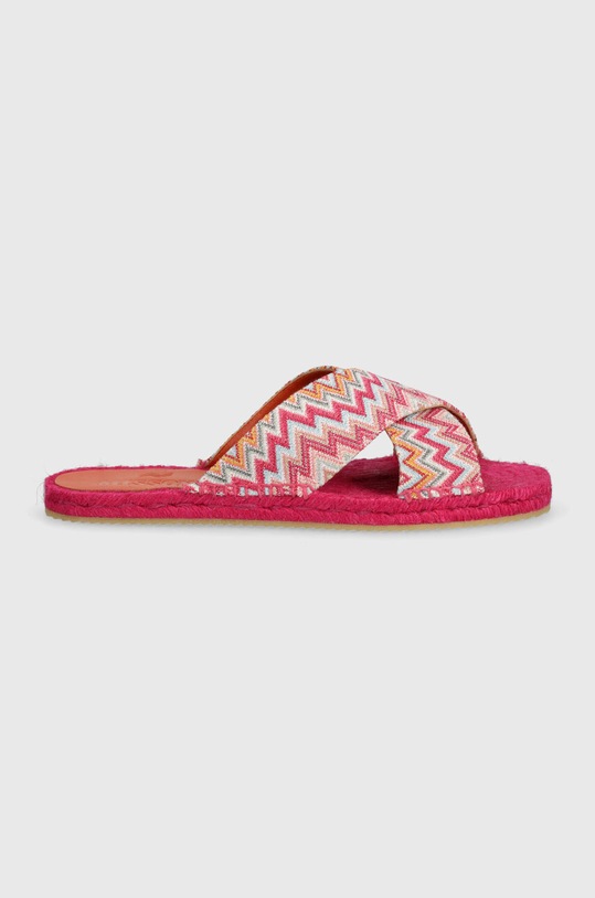 Pantofle Missoni Harlow M28.004 růžová SS24