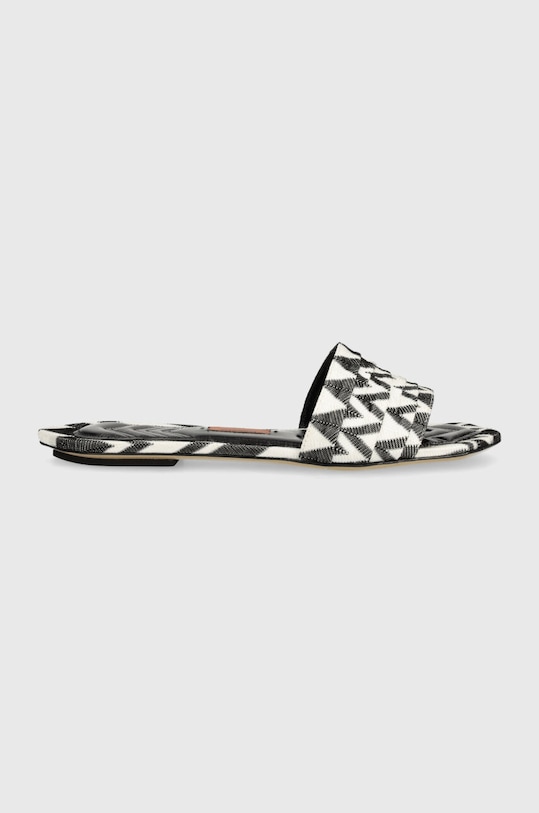 Missoni klapki Gia Flat M32.022 czarny SS24