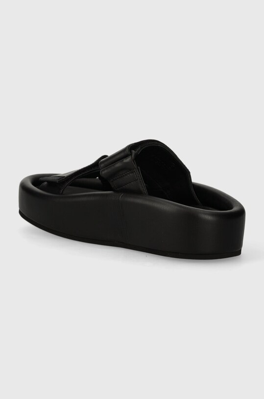 Încălțăminte MM6 Maison Margiela slapi de piele S59WP0206 negru