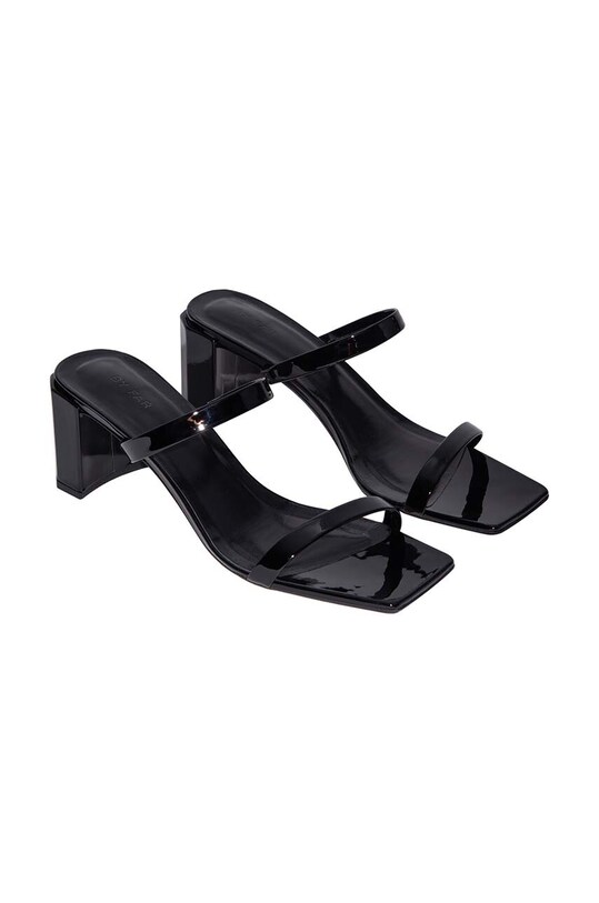 Kožne natikače By Far Tanya 19PFTNYSBLP crna SS24