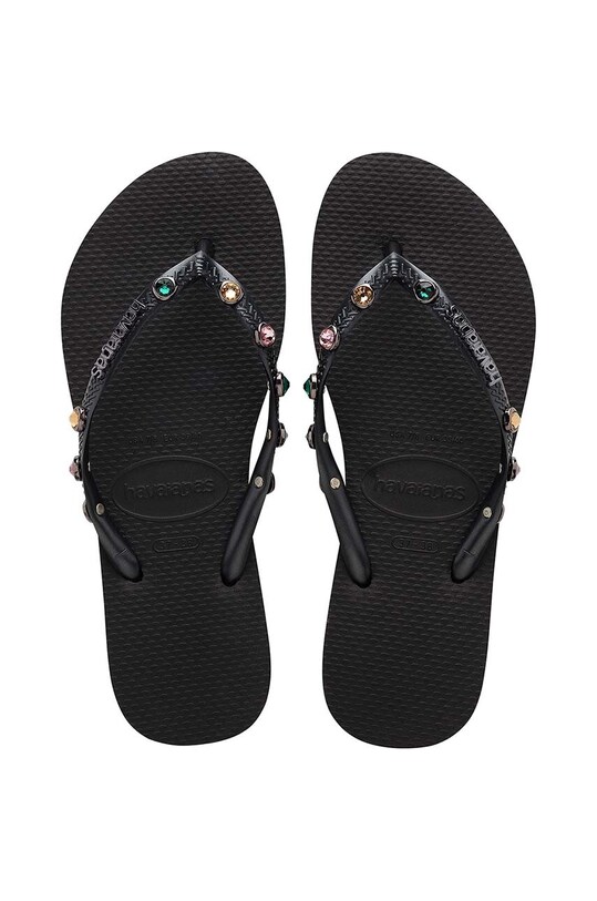 Вьетнамки Havaianas SLIM LUXURY венский чёрный 4149285.0090