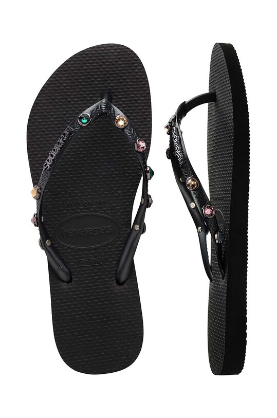 Вьетнамки Havaianas SLIM LUXURY 4149285.0090 чёрный