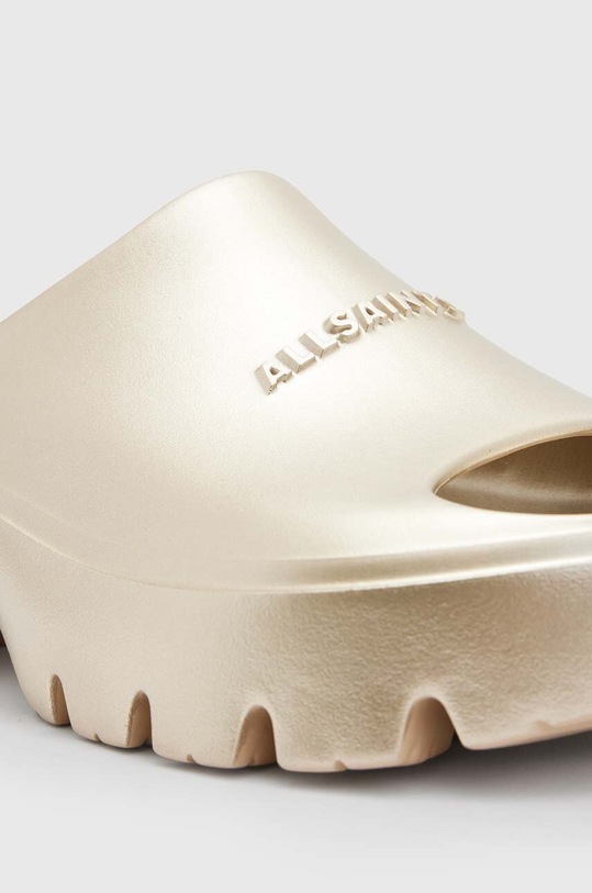 AllSaints klapki Eclipse Flatform WF560Y.GLD złoty