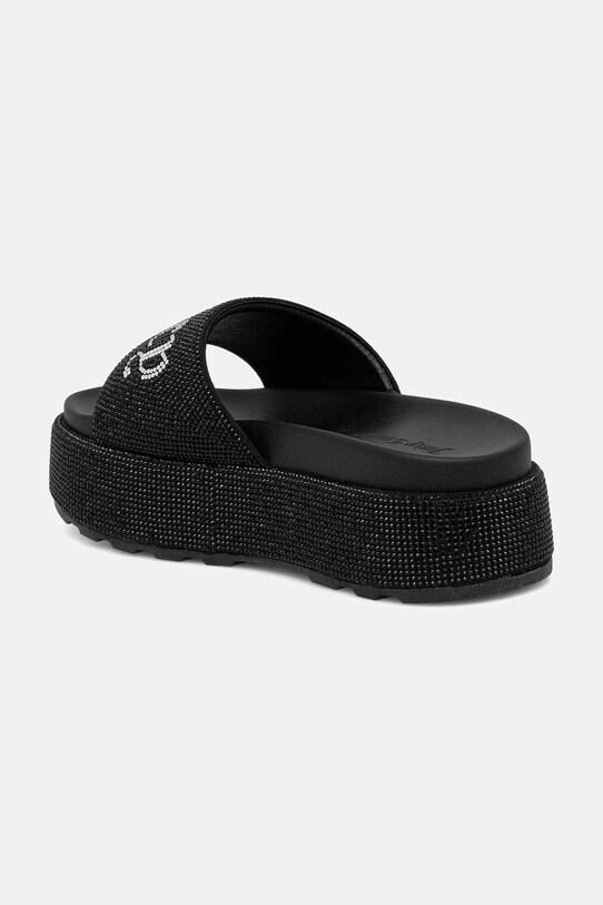Încălțăminte Juicy Couture papuci DORA DIAMANTE STACKED JCFYL222007 negru