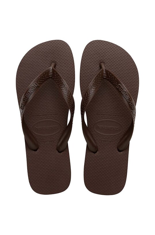 Σαγιονάρες Havaianas TOP SENSES φλατ καφέ 4149369.0727