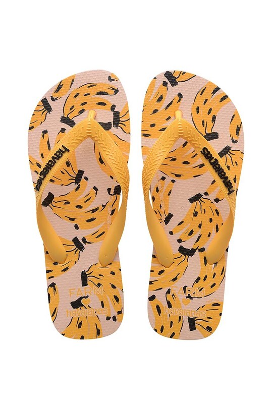 Σαγιονάρες Havaianas TOP FARM BANANINHA CAJA φλατ κίτρινο 4149559.5559