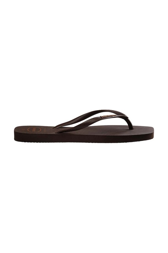 Παπούτσια Σαγιονάρες Havaianas SQUARE LOGO POP UP 4148959.0727 καφέ