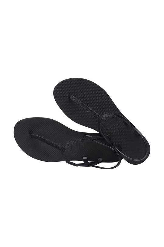 Σανδάλια Havaianas YOU PARATY GLITTER μαύρο 4148951.0090