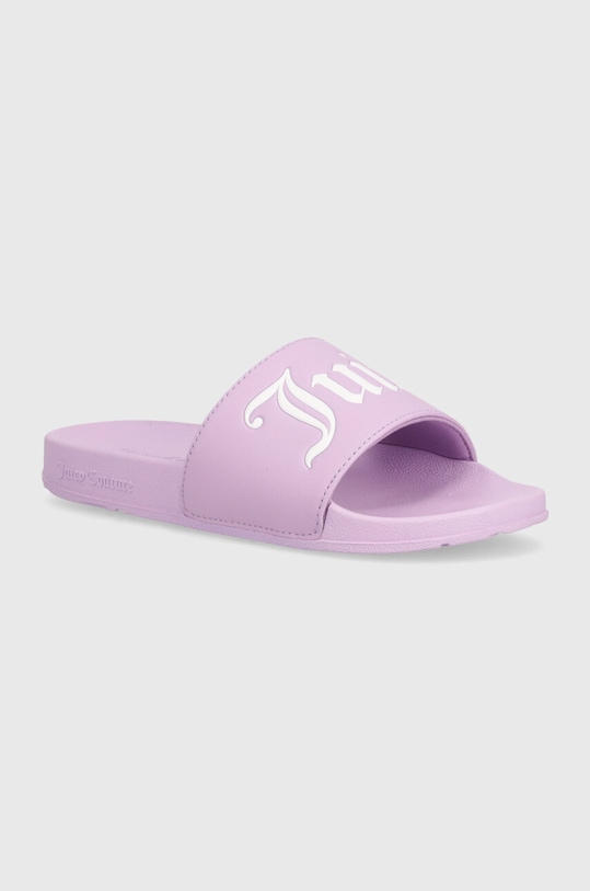 Juicy Couture klapki PATTI SLIDER syntetyczny fioletowy JCFYL222001