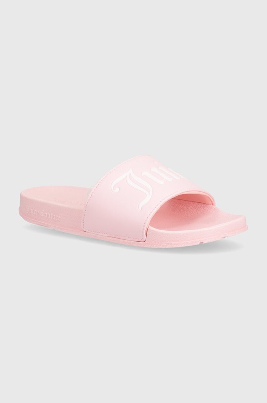 Juicy Couture klapki PATTI SLIDER syntetyczny różowy JCFYL222001