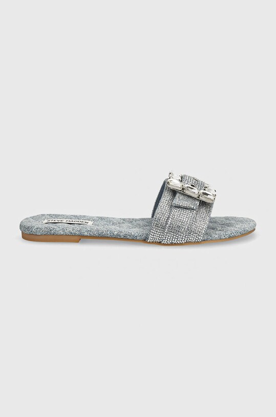 Steve Madden ciabatte slide Getaway-R SM11003012.48K blu SS24