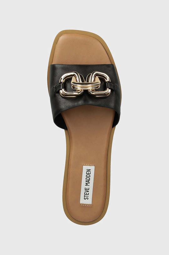 Kožené pantofle Steve Madden Gene černá SM11002480.017