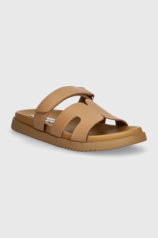 Kožené šľapky Steve Madden usňová koža hnedá SM11003028.CGC