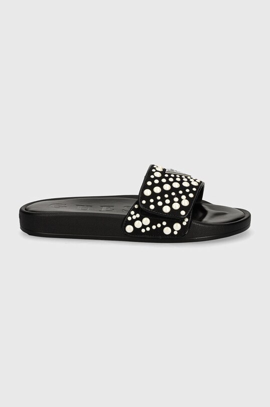 Guess papucs CALLEN FLGCAN.FAB19.BLACK fekete SS24