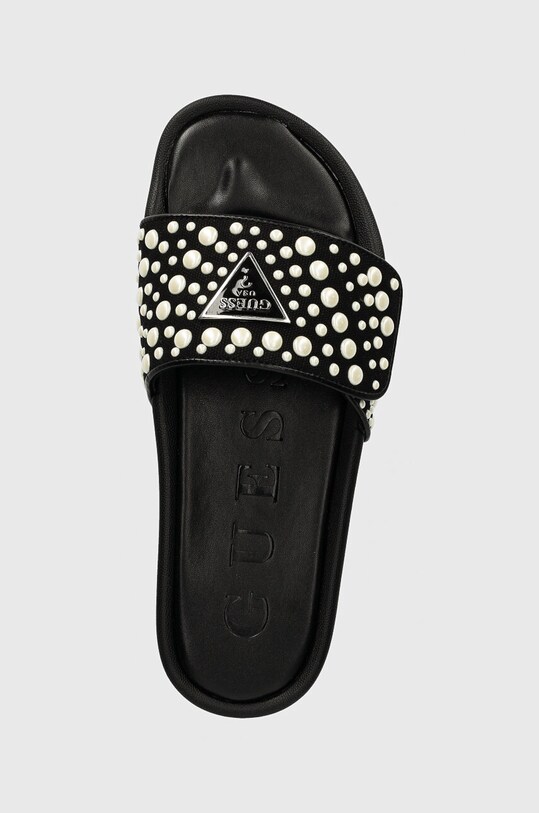 Guess papucs CALLEN fekete FLGCAN.FAB19.BLACK