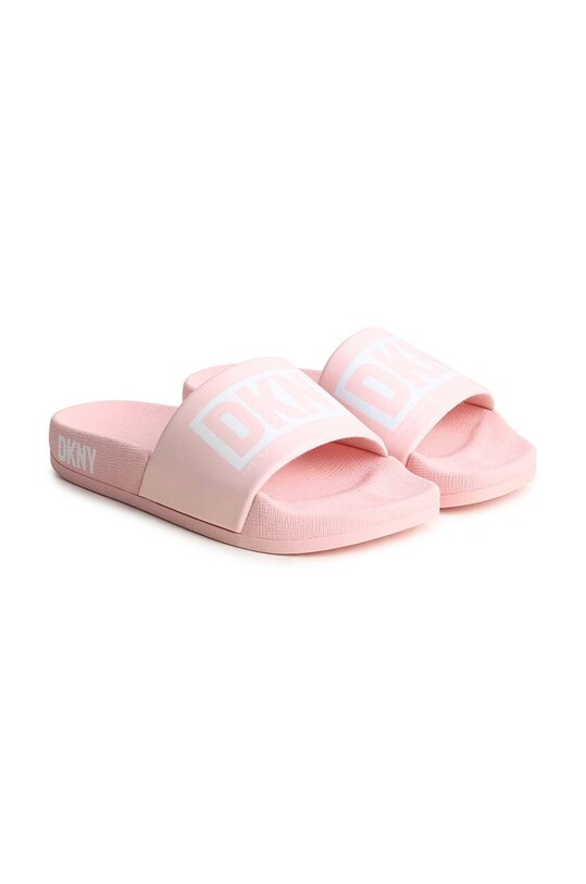 Dkny klapki dziecięce różowy D60121.36.39