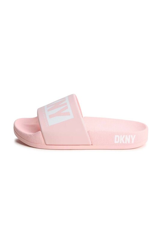 Dkny klapki dziecięce różowy D60121.36.39