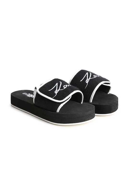 Karl Lagerfeld klapki dziecięce czarny Z30017.27.35