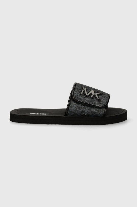 Michael Kors klapki dziecięce MK100948 czarny SS24